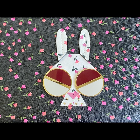 spademals money bunny small wristlet